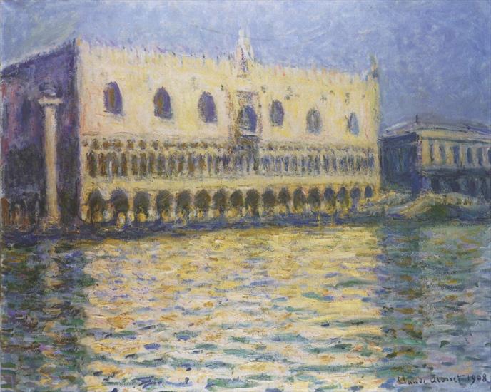 Monet Claude Oscar 1840-1926 - 265. Palazzo Ducale 1908.jpg