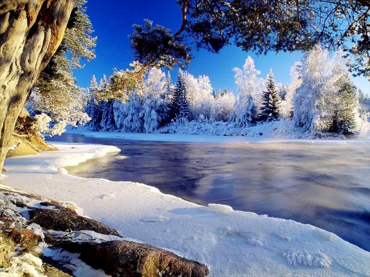 krajobrazy - Dal River, Dalarna, Sweden.jpg