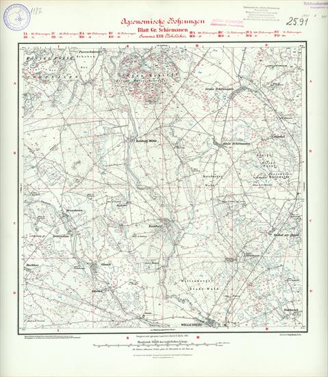 Warmia, Mazury Landkarten Prusy Wschodnie - 2591_Gr_Schiemanen_Agronomische_1902.jpg