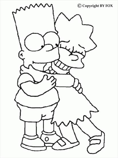 Simpsons - Simpsons - kolorowanka 126.GIF