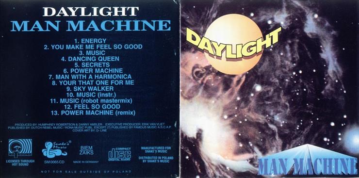 Daylight - Man Machine 1992 - Daylight - Man Machine front.JPG