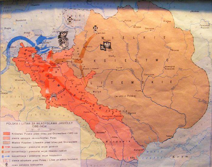 Mapy Polski1 - 1386-1434 - Polska i Litwa za Władysława Jagiełły.jpg