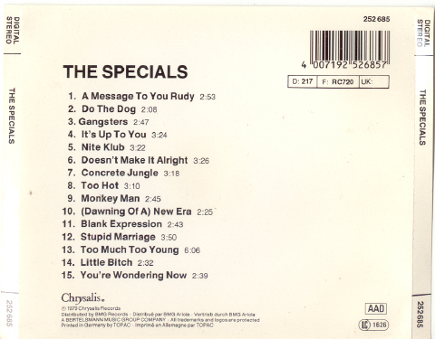 The Specials - The Specials - The Specials Back1.jpg