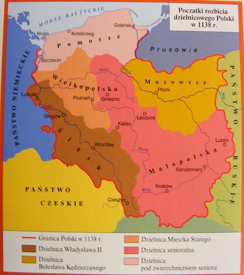 Mapy Polski - 1138 - Początki rozbicia dzielnicowego Polski.jpg